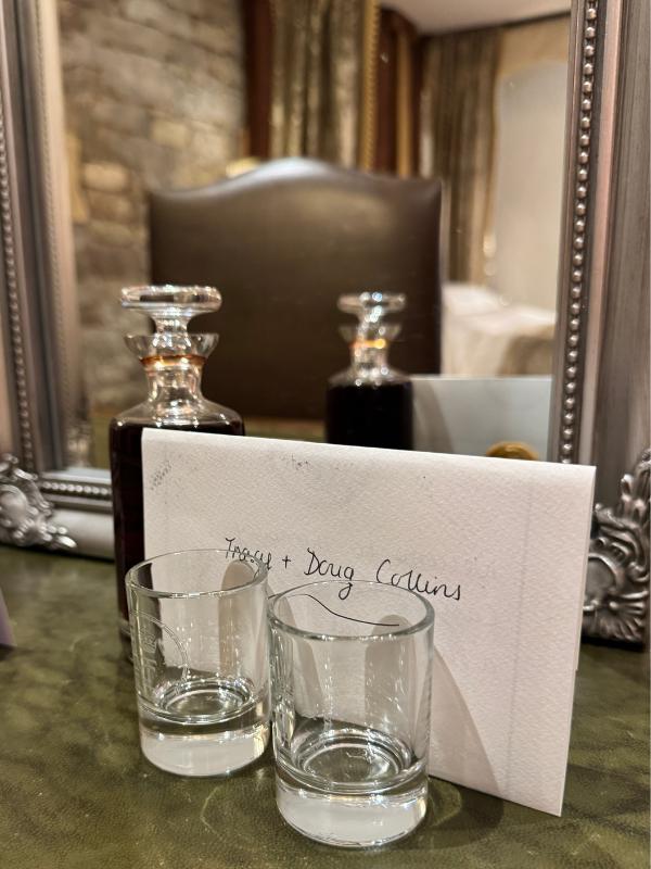 thornbury castle dressing table detail