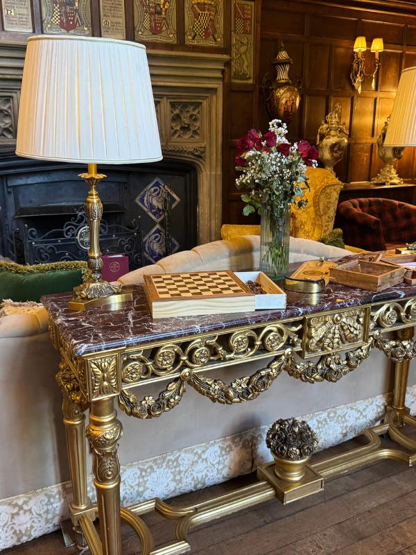 thornbury castle lounge interior