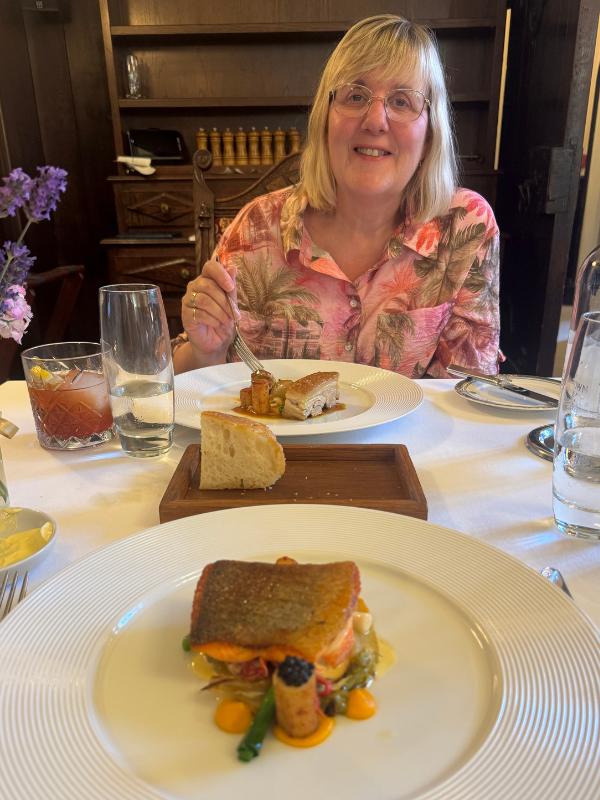 thornbury castle restaurant tracy dining