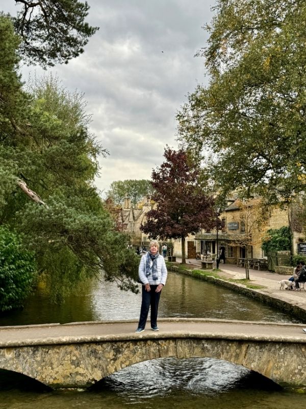 Bourton on the water in Autumn