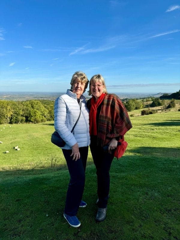 Tracy and Mum at Drovers Hill