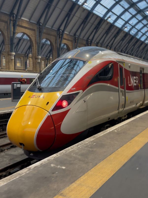 LNER Train at Kings Cross Station London