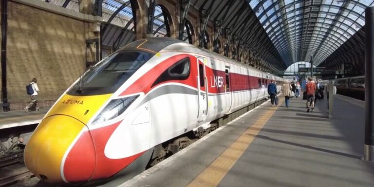 LNER Train at King's Cross Station London