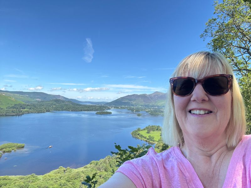 Tracy view over Derwent Water